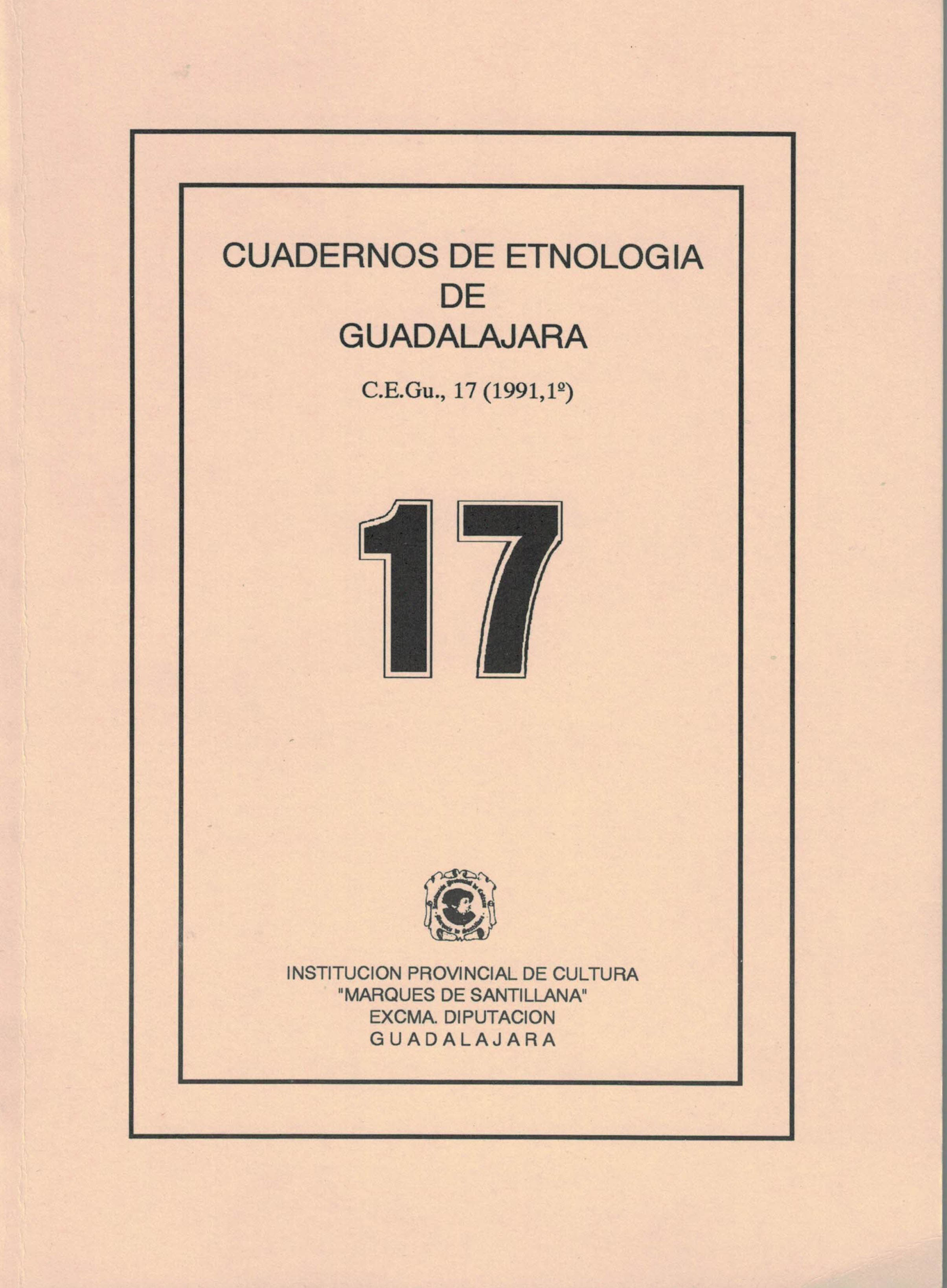 Cuadernos de Etnologia de Guadalajara 17